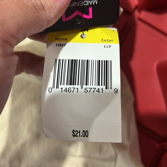 NEW NWT maiden form beige tan light control thigh slimmer M medium 8-10 - Picture 3 of 7